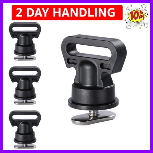 Kayak track mount tie - mount,
