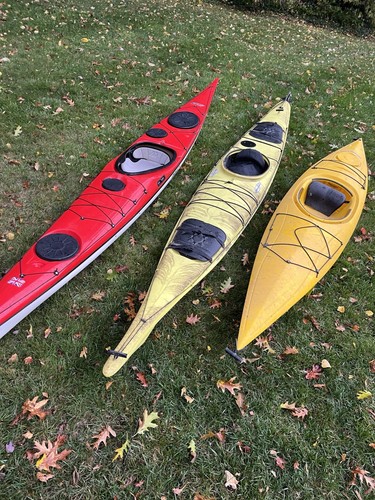 Three great kayaks trailer - great, kayaks,